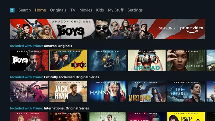 Prime Video - Android TV android App screenshot 0