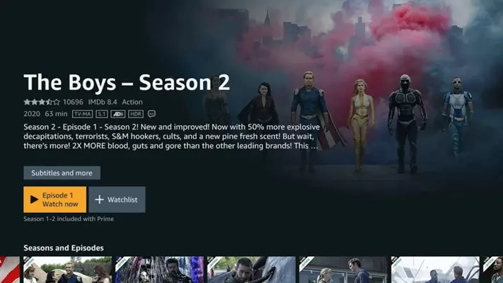 Prime Video - Android TV android App screenshot 2